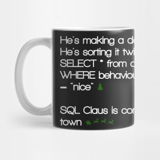 SQL Clause Mug